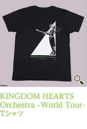 KINGDOM HEARTS Orchestra -World Tour- Tシャツ ¥3,000