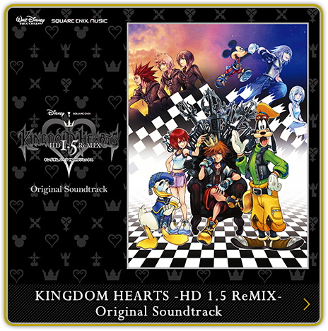 KINGDOM HEARTS –HD ReMIX- オリジナル・サウンドトラック TOP 