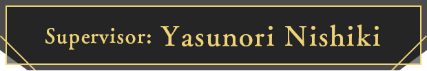 Supervisor: Yasunori Nishiki