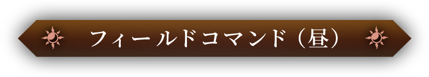 フィールドコマンド(昼)