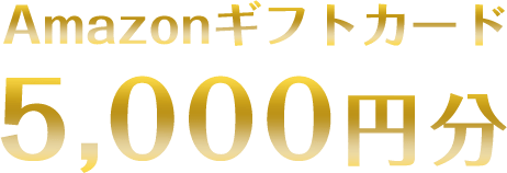 Amazonギフトカード5,000円分