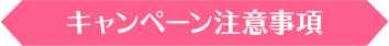 キャンペーン注意事項