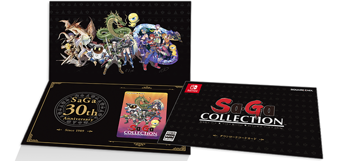 サガ30周年記念BOX【神】| Sa・Ga COLLECTION | SQUARE ENIX