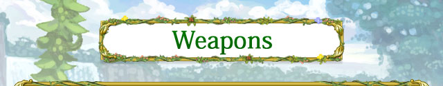 Weapons