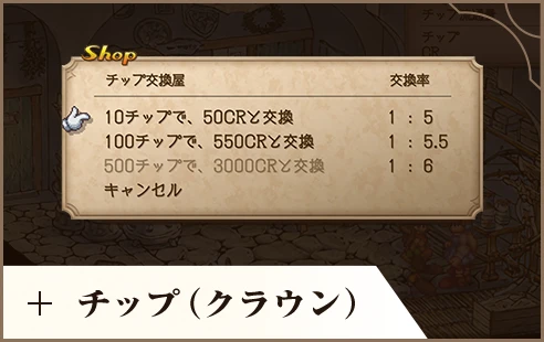 チップ（クラウン）
