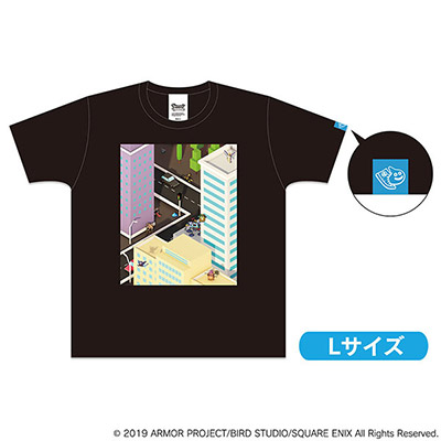 ドラゴンクエストウォーク　Tシャツ　＜タウン＞　Lサイズ