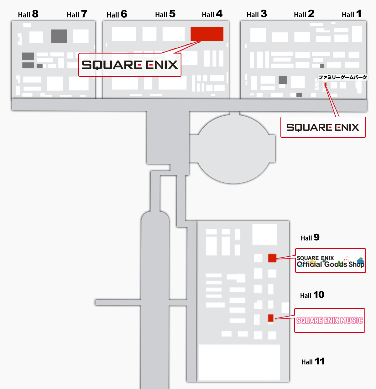 展示ホール全体図