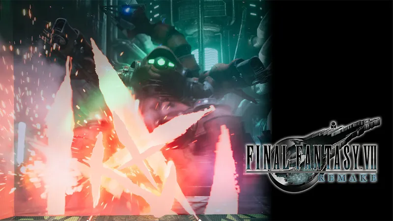 『FFVII リメイク』フォトスポット