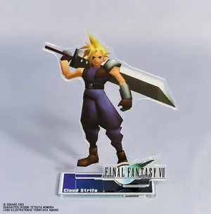 ファイナルファンタジーVII　ポリゴンキャラクターアクリルスタンド　クラウド・ストライフ