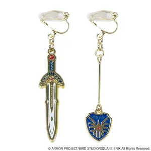 スマイルスライム　コスメ＆ビューティー　イヤリング　＜ロトの剣＆ロトの盾＞