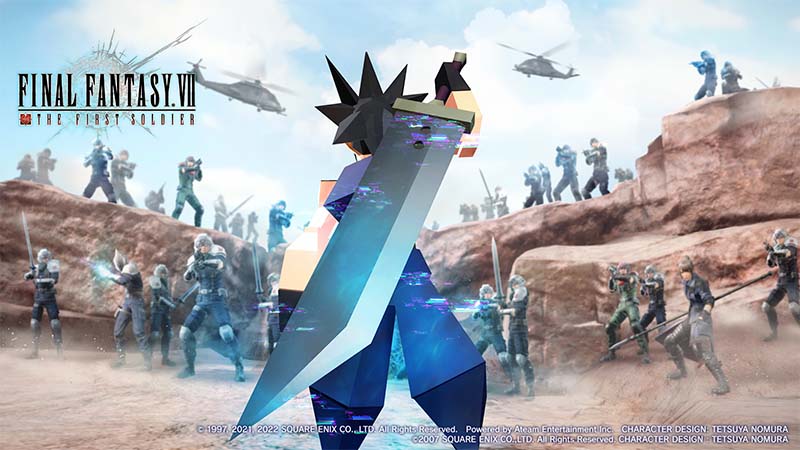 週末限定ンセール ファイナルファンタジーVII ザ ファースト ソルジャー キーホルダー・アクリルキーホルダー