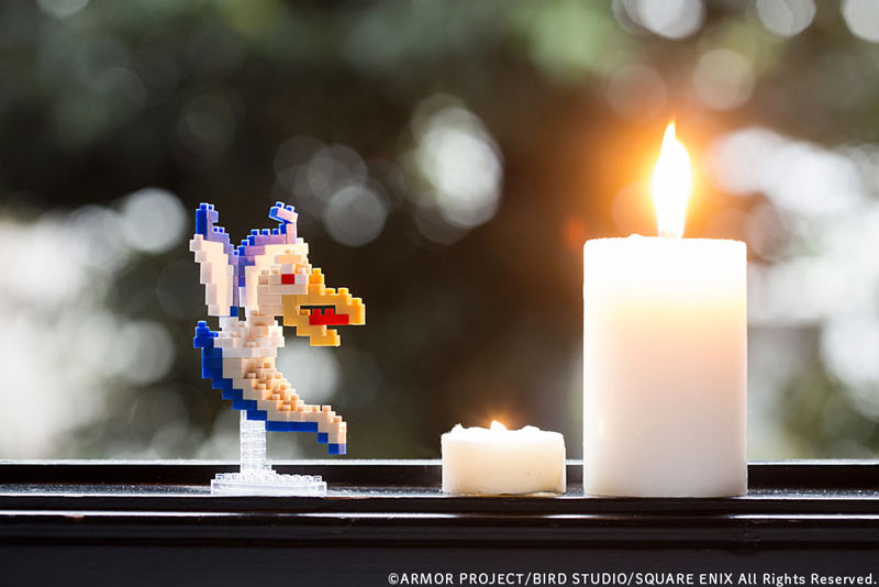 スクウェア エニックスe Store Blog 更新 まるでドット絵の世界 組み立てる 飾る 2つの魅力をもったナノブロックのキメラ トピックス Square Enix